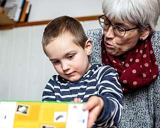 Jonte mit Doris Kramer